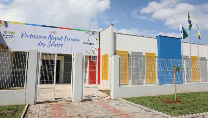 Laranjeiras - Prefeitura inaugura CMEI e fortalece ainda mais a Educação Integral